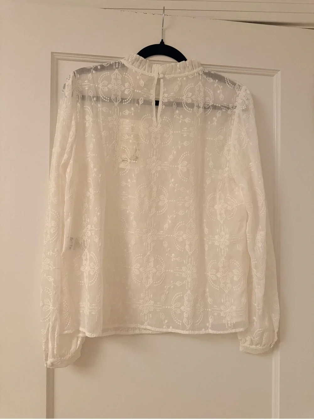 NWT - Sezane Valentine blouse - size 38 or US 6 - Picture 9 of 13